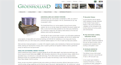 Desktop Screenshot of groenholland.com