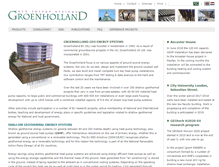 Tablet Screenshot of groenholland.com